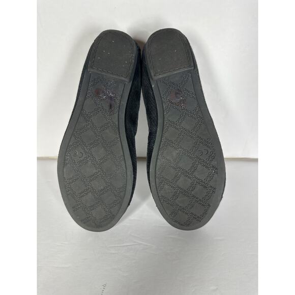 Vionic Allora Ballet Flats Slip On Patent Cap Toe Black 5 Orthaheel Balletcore - Picture 6 of 8